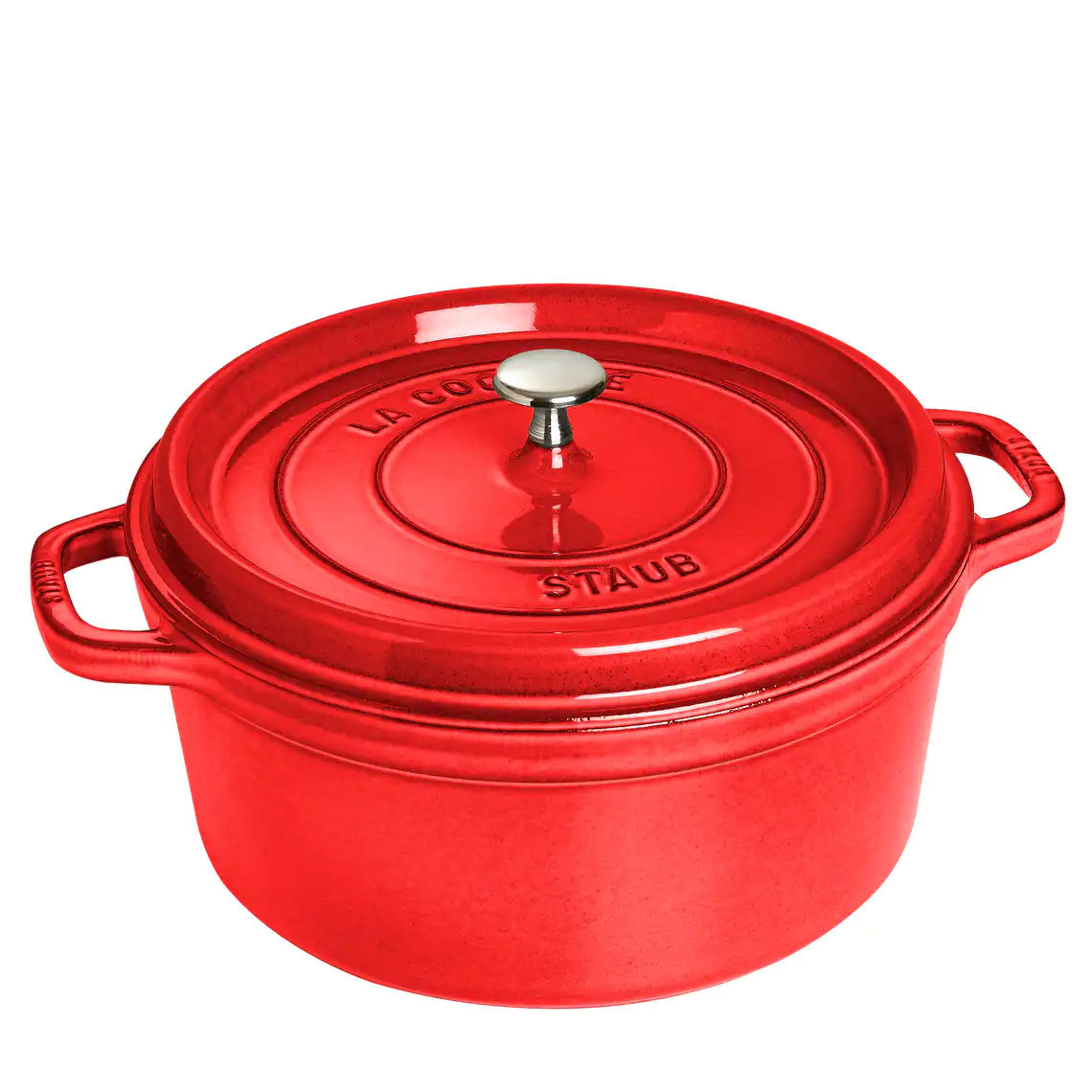 Caçarola esmaltada em ferro fundido La Cocotte Staub 28 cm, 6,7L